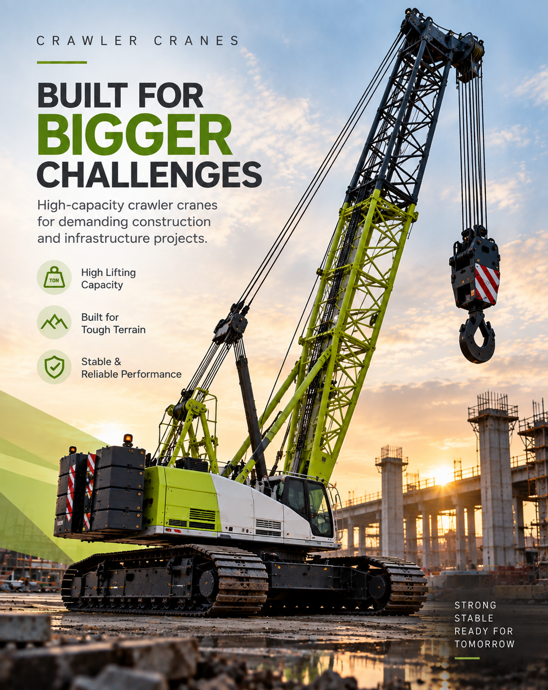 Crawler Crane Detailed View