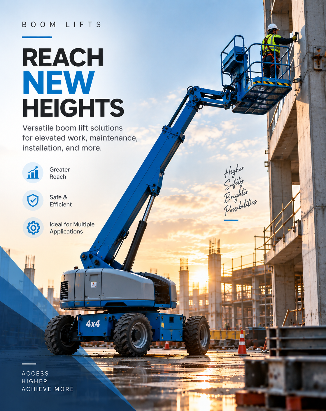 Boom Lift Detailed View
